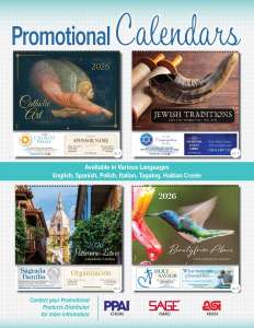 Blue Mound Graphics' 2026 Religious and cultural promotional calendars catalog cover