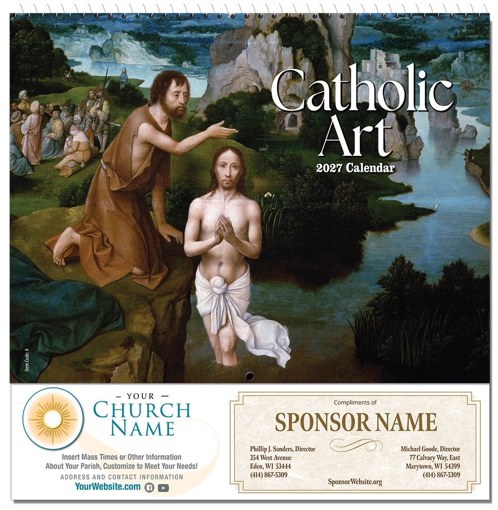 Catholic Art Calendar 2027