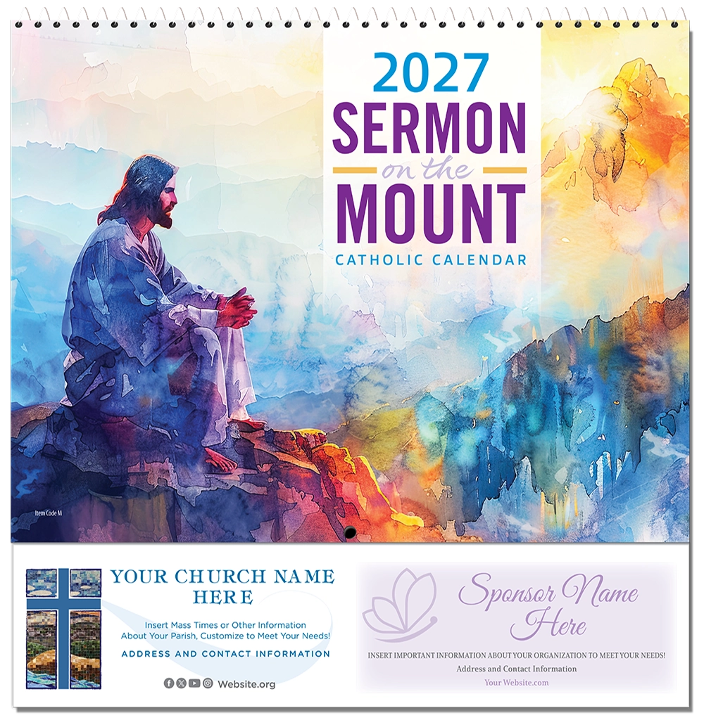 2027 Sermon on the Mount Calendar